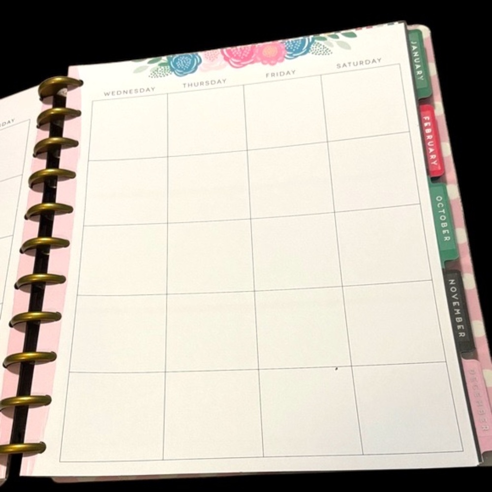 NWOT-The Happy Planner Create 365 Gray Cover - Picture 3 of 12